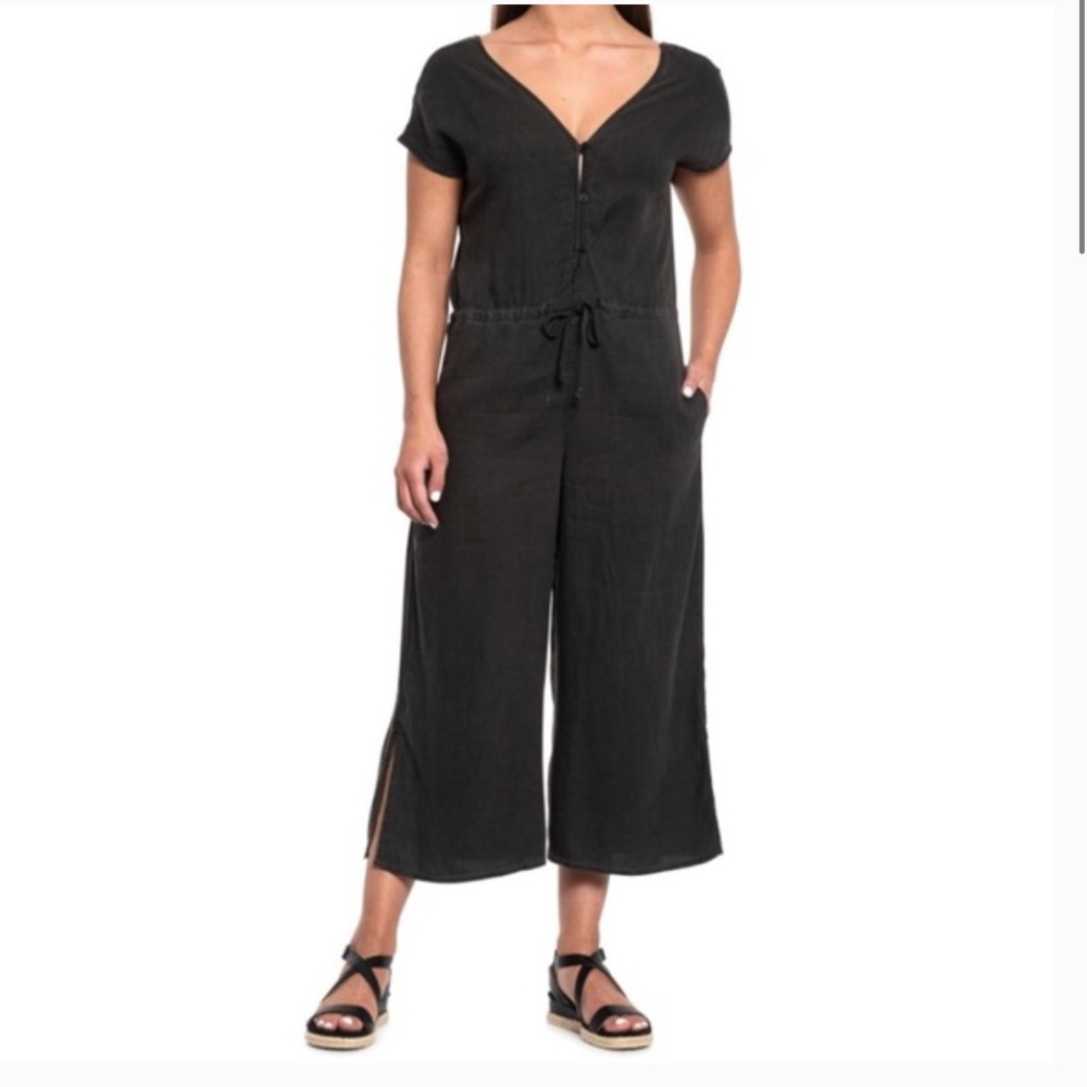 COPY - Anthropologie cloth & stone linen jumpsuit